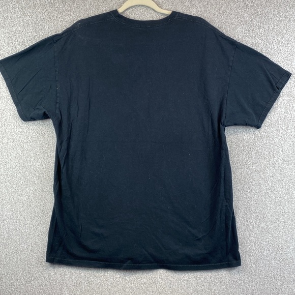 AC/DC band tee graphic print 2021 L black edgy retro music festival casual - Picture 7 of 7